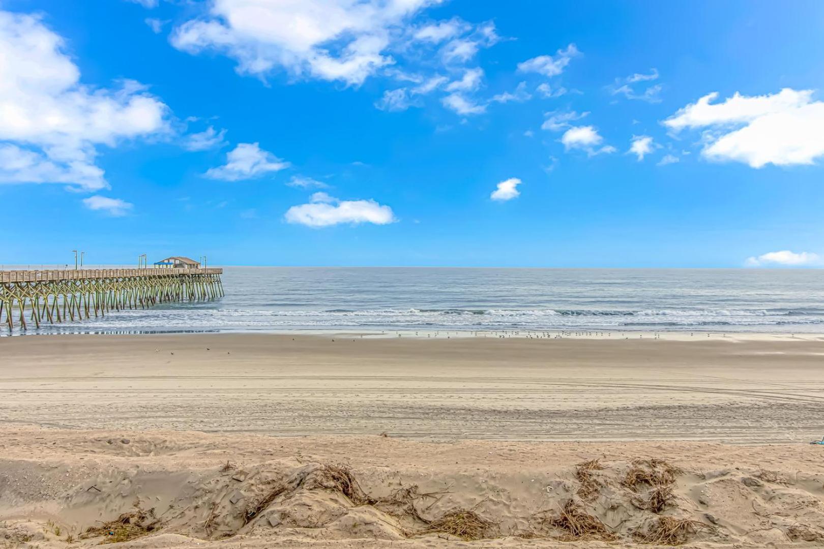 Exceptional Ocean-Pier-Pool Front 1 Bedroom Condo Garden City Extérieur photo